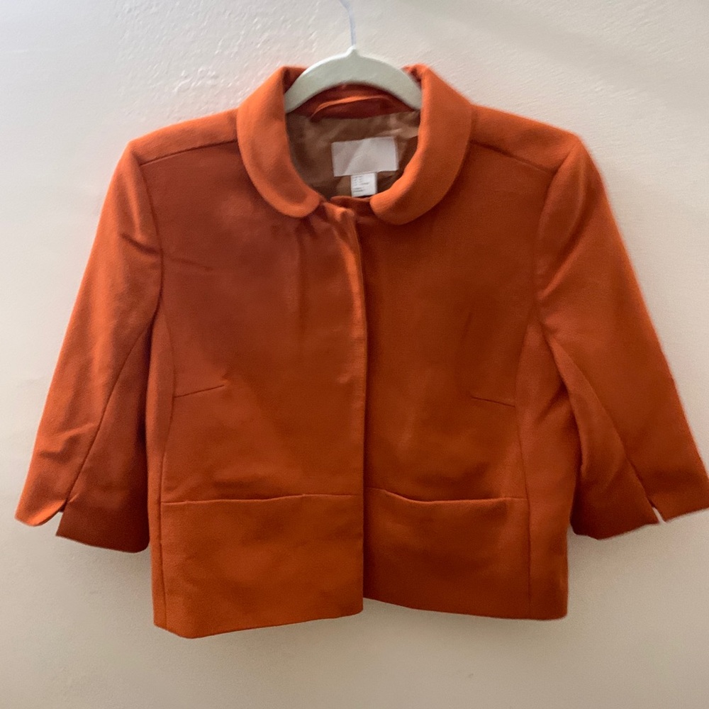 Vintage-style cropped jacket
